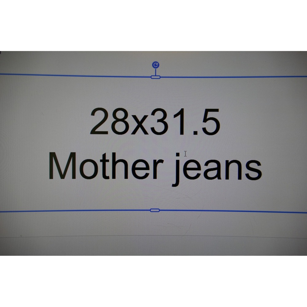 Mother RARE The Double Zip Pocket Flare Leg Jeans Womens Size‎ 28 Blue Denim - Picture 13 of 14